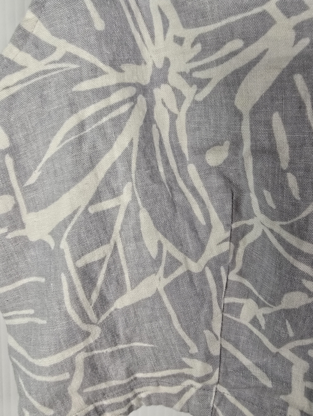 NWOT Madewell Womens Gwen Abstract Floral Linen Blend Supercrop Vest Top Size 10 - Picture 8 of 15